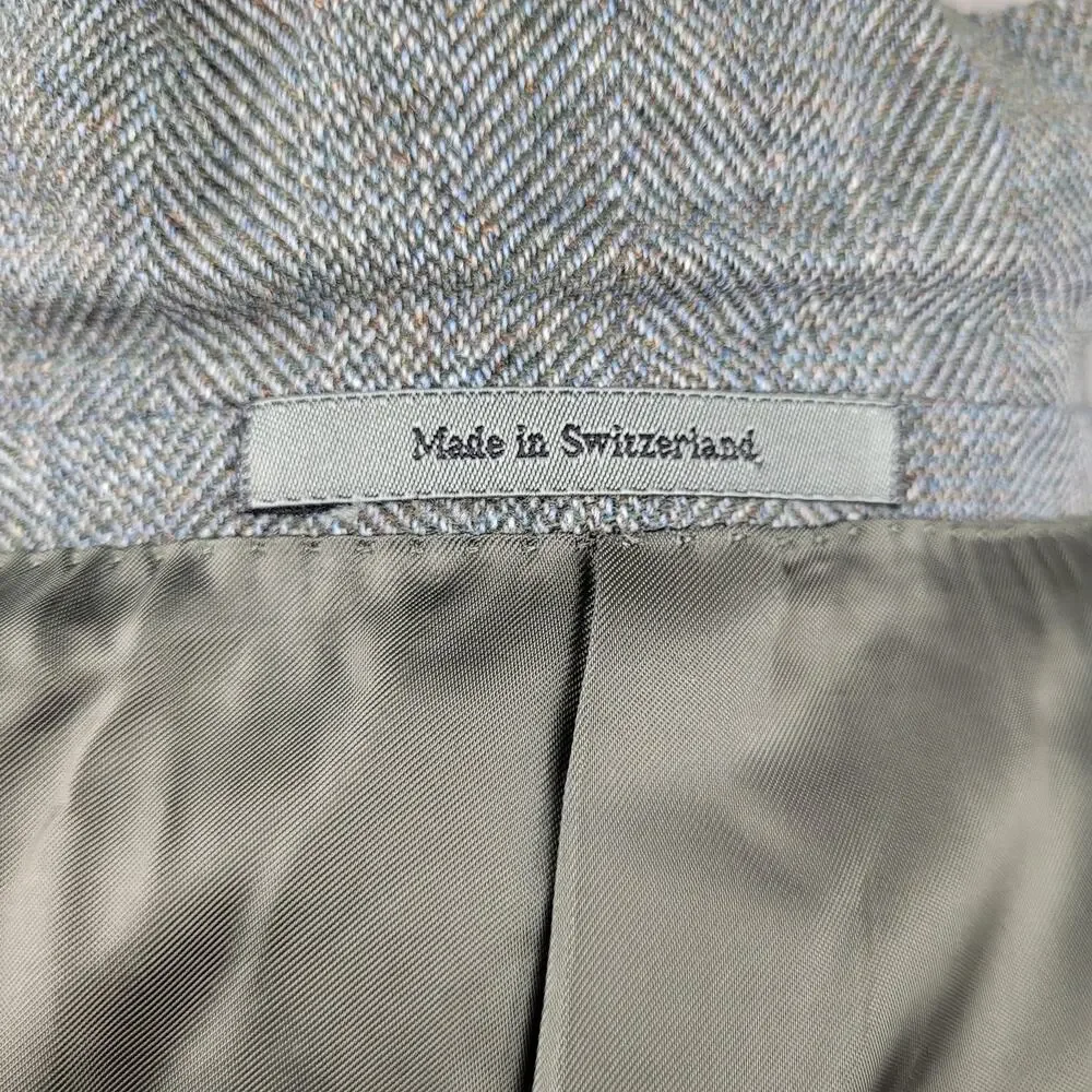 Ermenegildo Zegna 48R Swiss Blazer Quiet Luxury Old Money Tailored Menswear